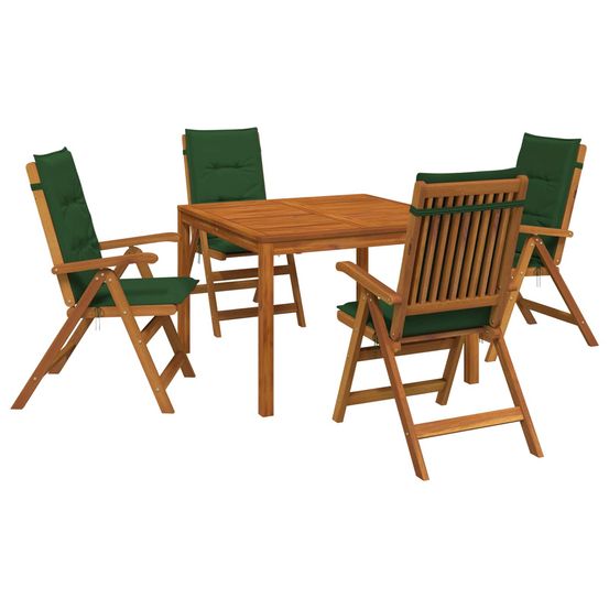 Ensemble de salle à manger pour jardin naturel