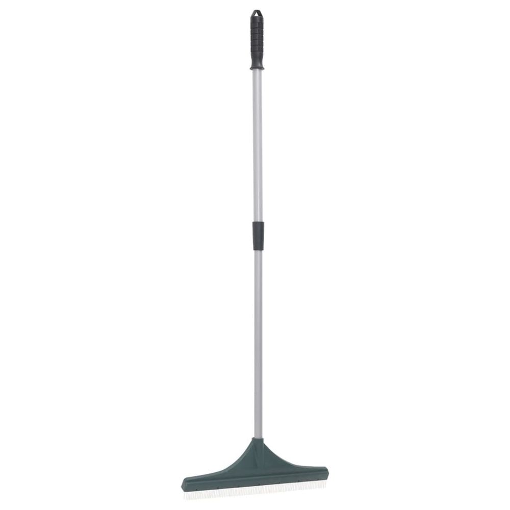 Râteau à gazon artificiel vert foncé 131 cm pp