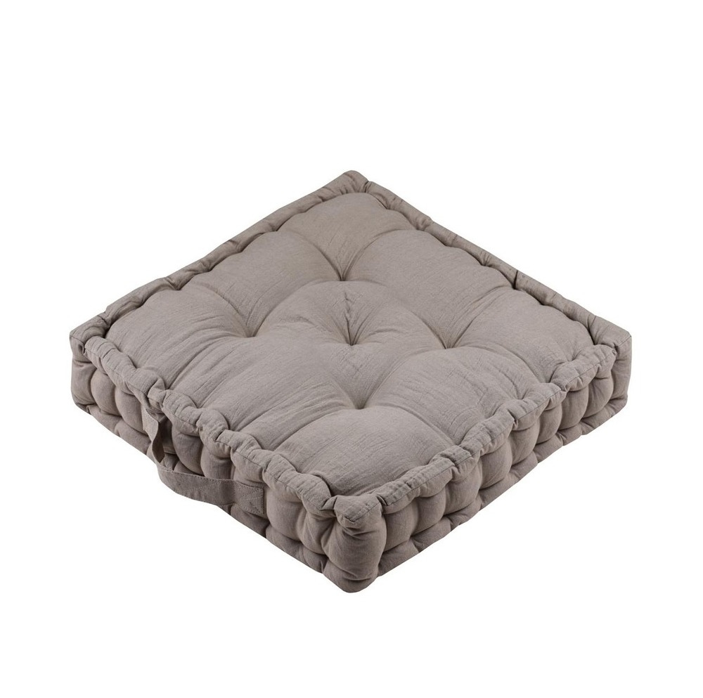 Coussin de sol gaze de coton pop colors