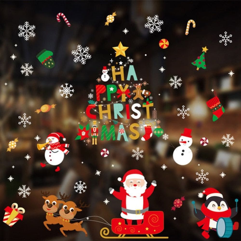 Stickers de noël - pingouin