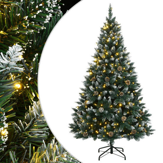 Sapin de noël artificiel 300 led 210 cm