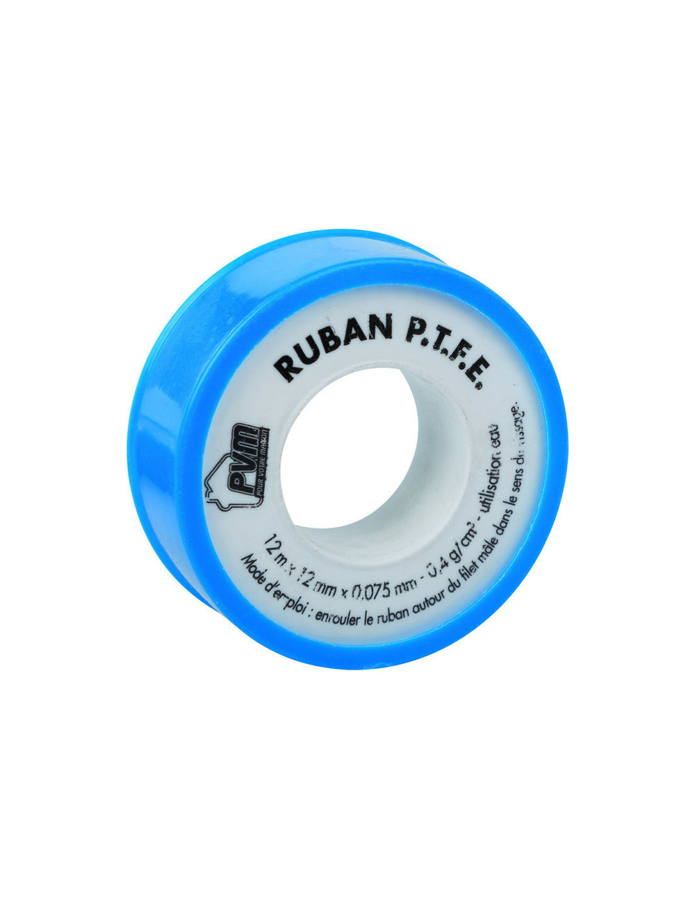 Ptfe 12m x 19mm x 0,075mm (vg)