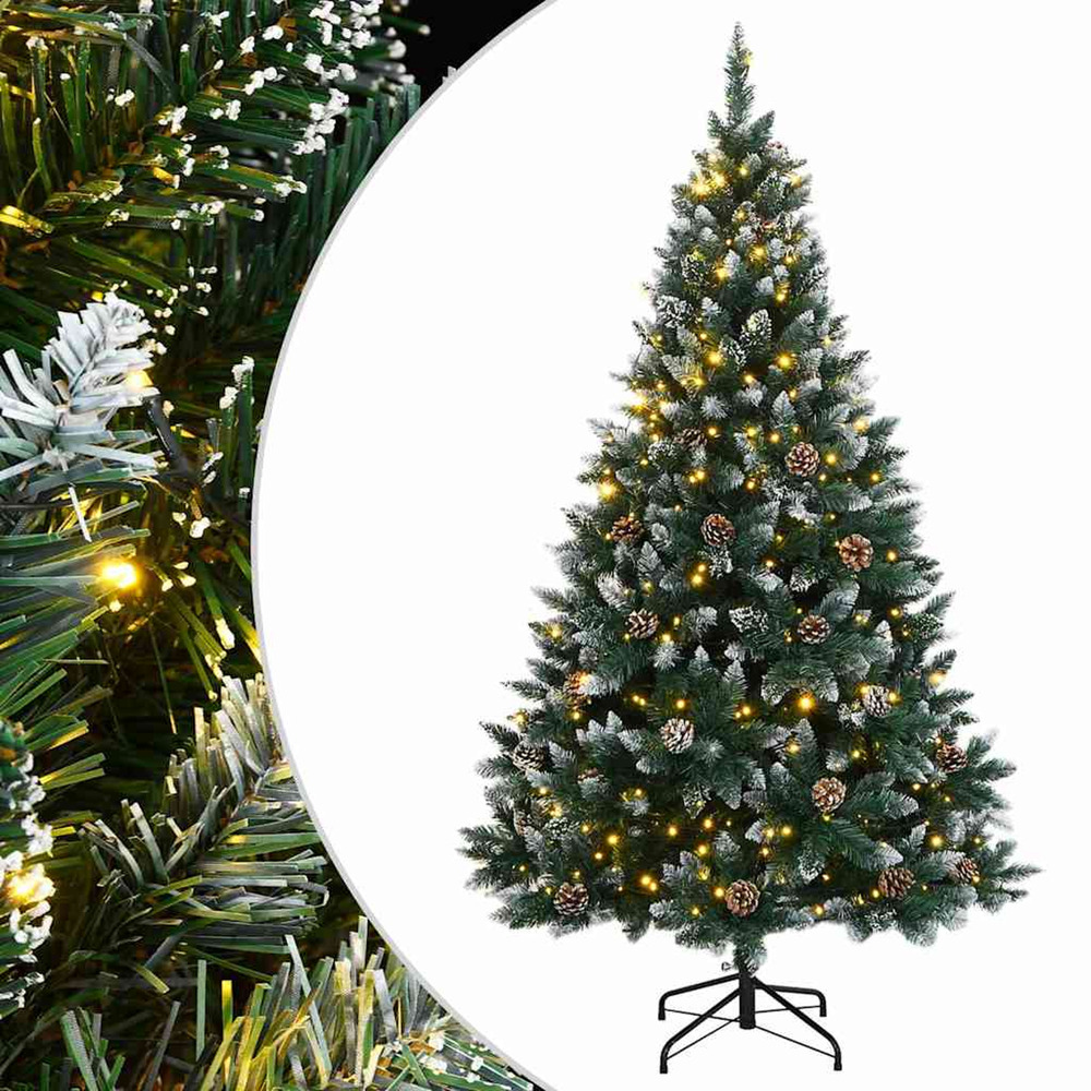 Sapin de noël artificiel 150 led 120 cm