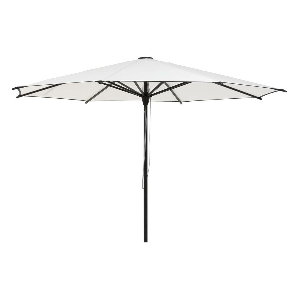 Parasol droit rectangulaire inclinable maluvia blanc 3,5m