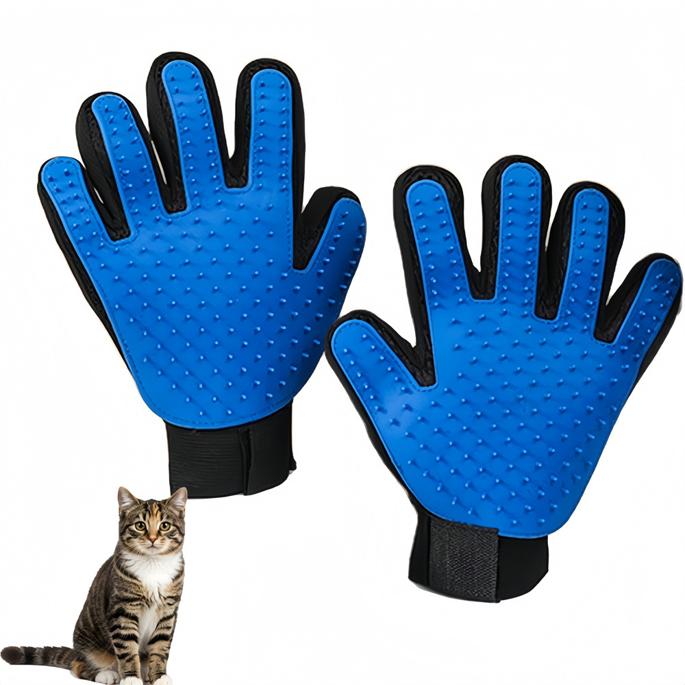 Gant pour brosser le chat