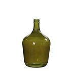 Mica decorations vase diego - 18x18x30 cm - verre - vert