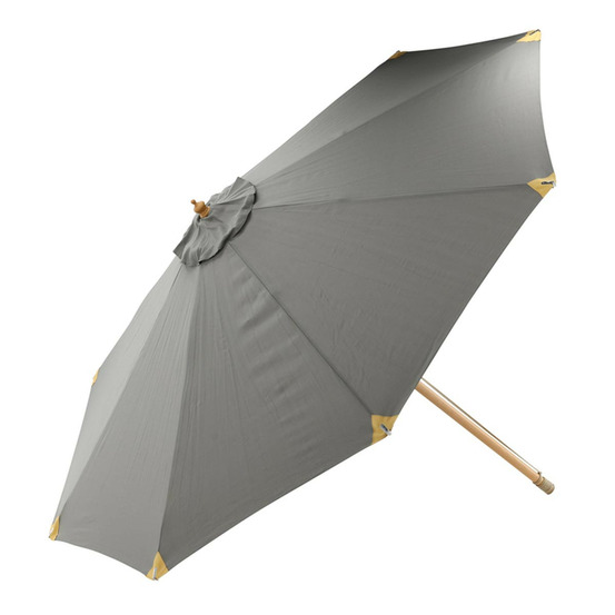 Parasol inclinable en bois
