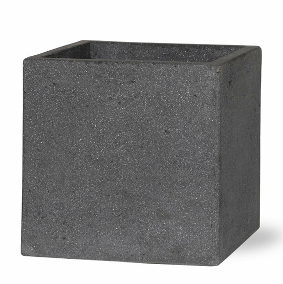Pot block gris 50 cm