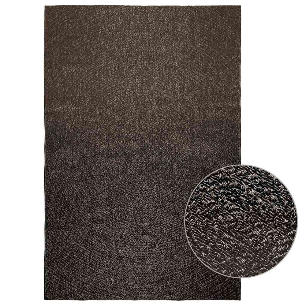 Tapis zizur 160x230 cm aspect de jute intérieur extérieur