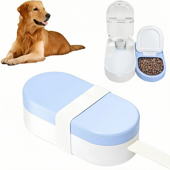 Gamelle de voyage - bouteille d'eau double