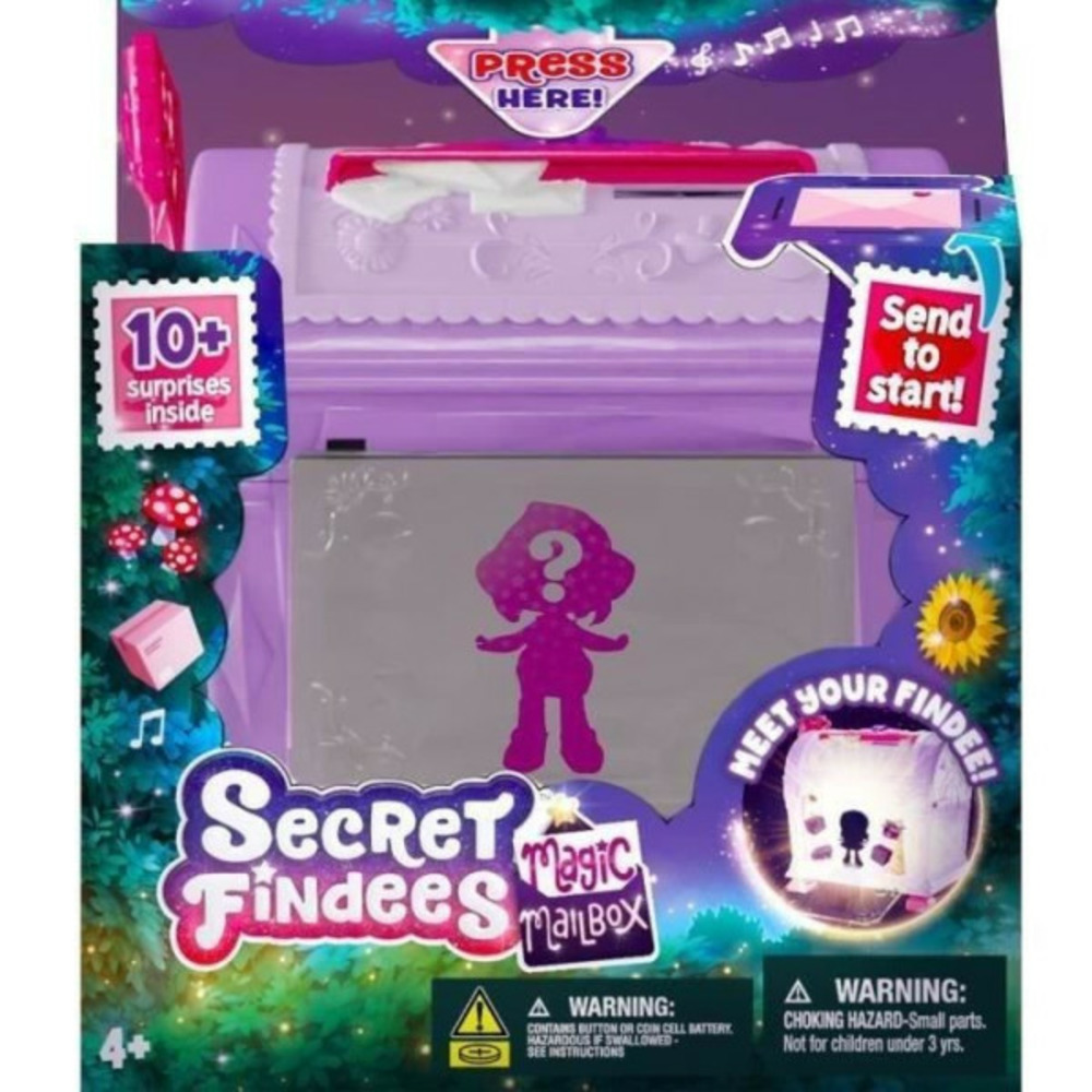 Jouet enchanté - goliath - secret findees magic mailbox - boîte aux lettres magique violette