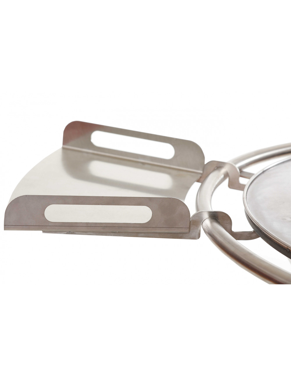 Support assiette brasero le churrasco inox - plancha tonio