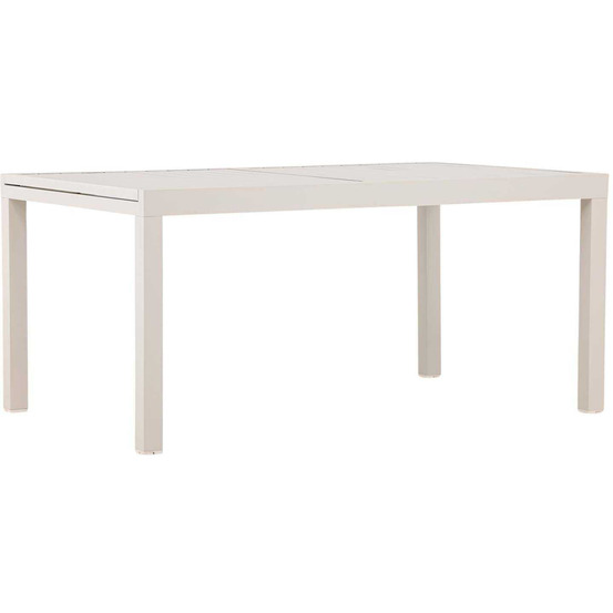 Table de jardin extensible en aluminium capo beige