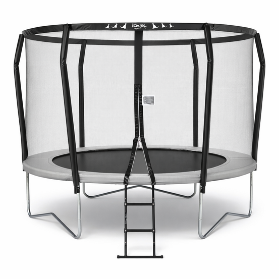 Trampoline premium ø 300 cm avec filet de sécurité + échelle – famili 300