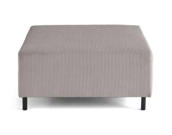 Edinburg - pouf modulable - en velours côtelé