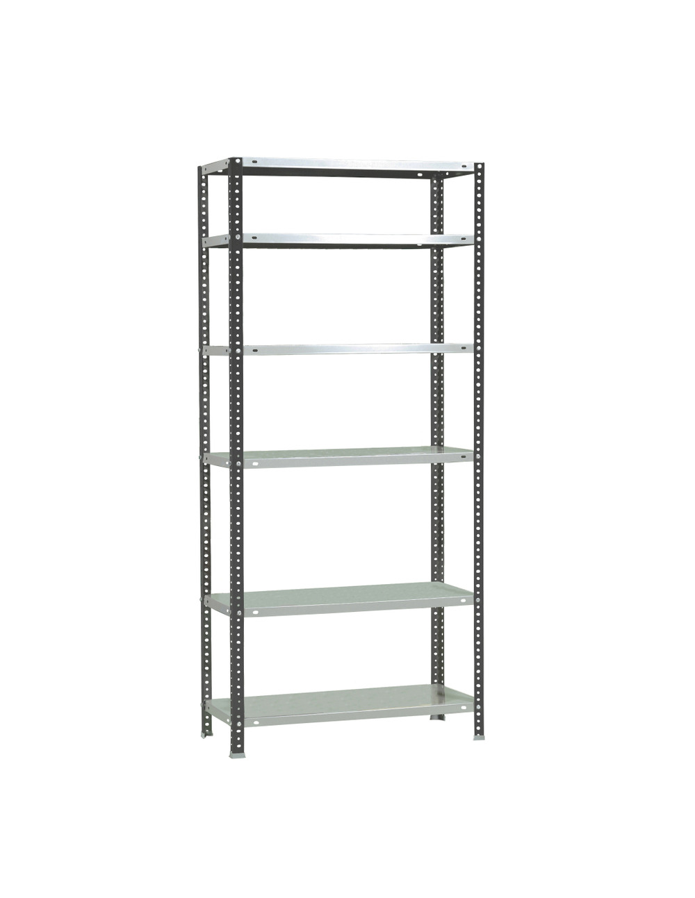 Etagère légère avec vis comfort superplus 6/300 antracite/blanc antracite/blanc 2000x1100x300 - simonrack