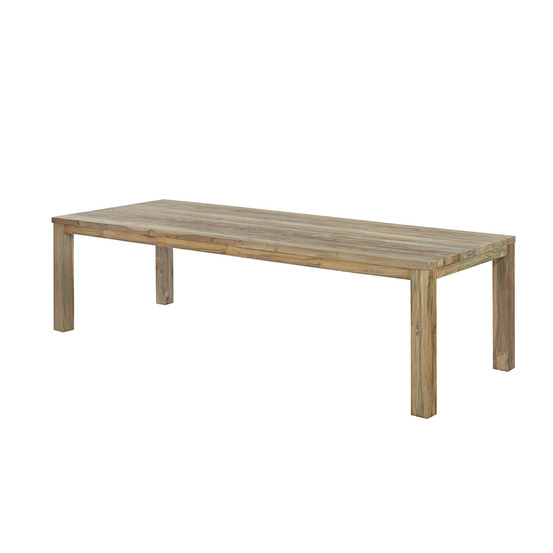 Table en teck recyclé 300 x 110 cm callao