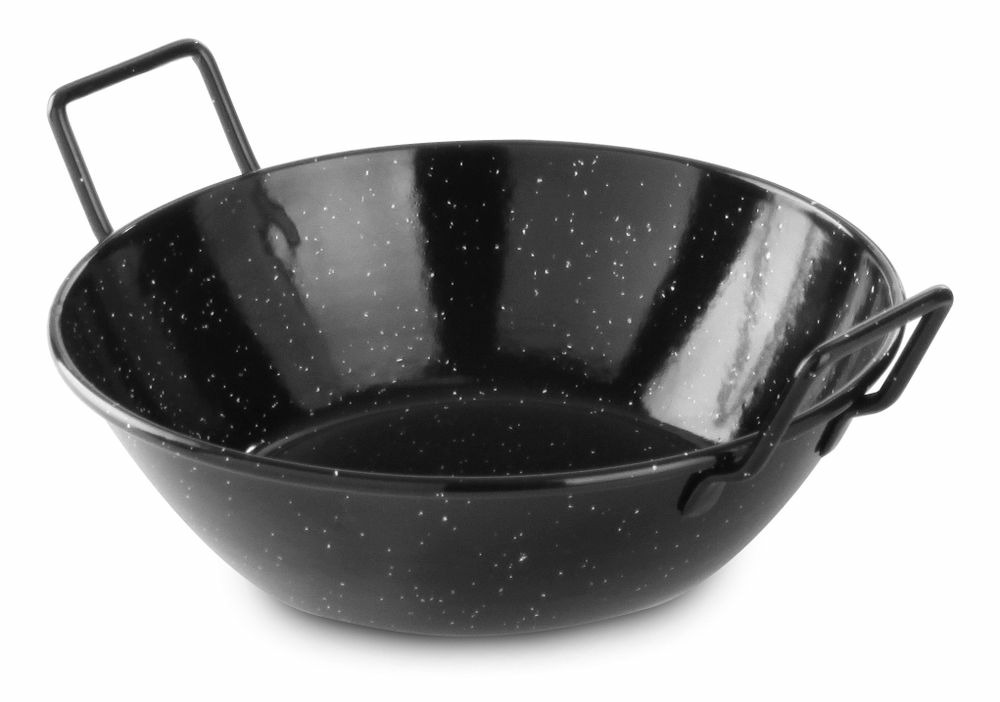 Plats paëlla émaillés - hendi