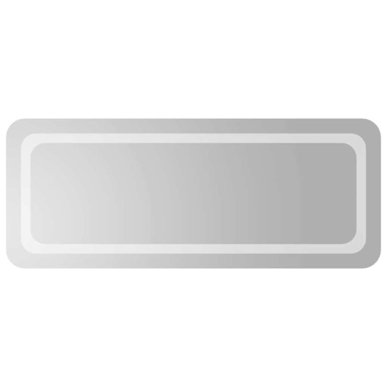 Miroir de salle de bain à led 100x40 cm