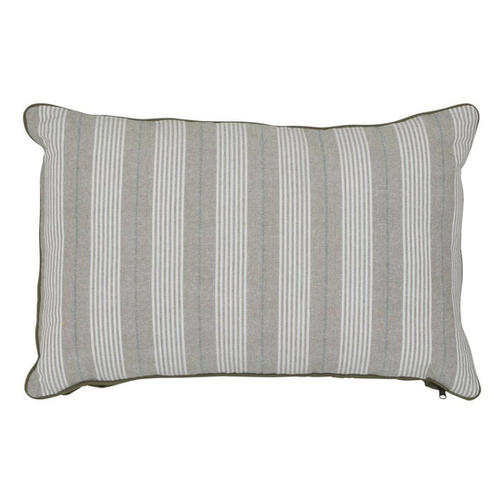 Coussin déco à rayures