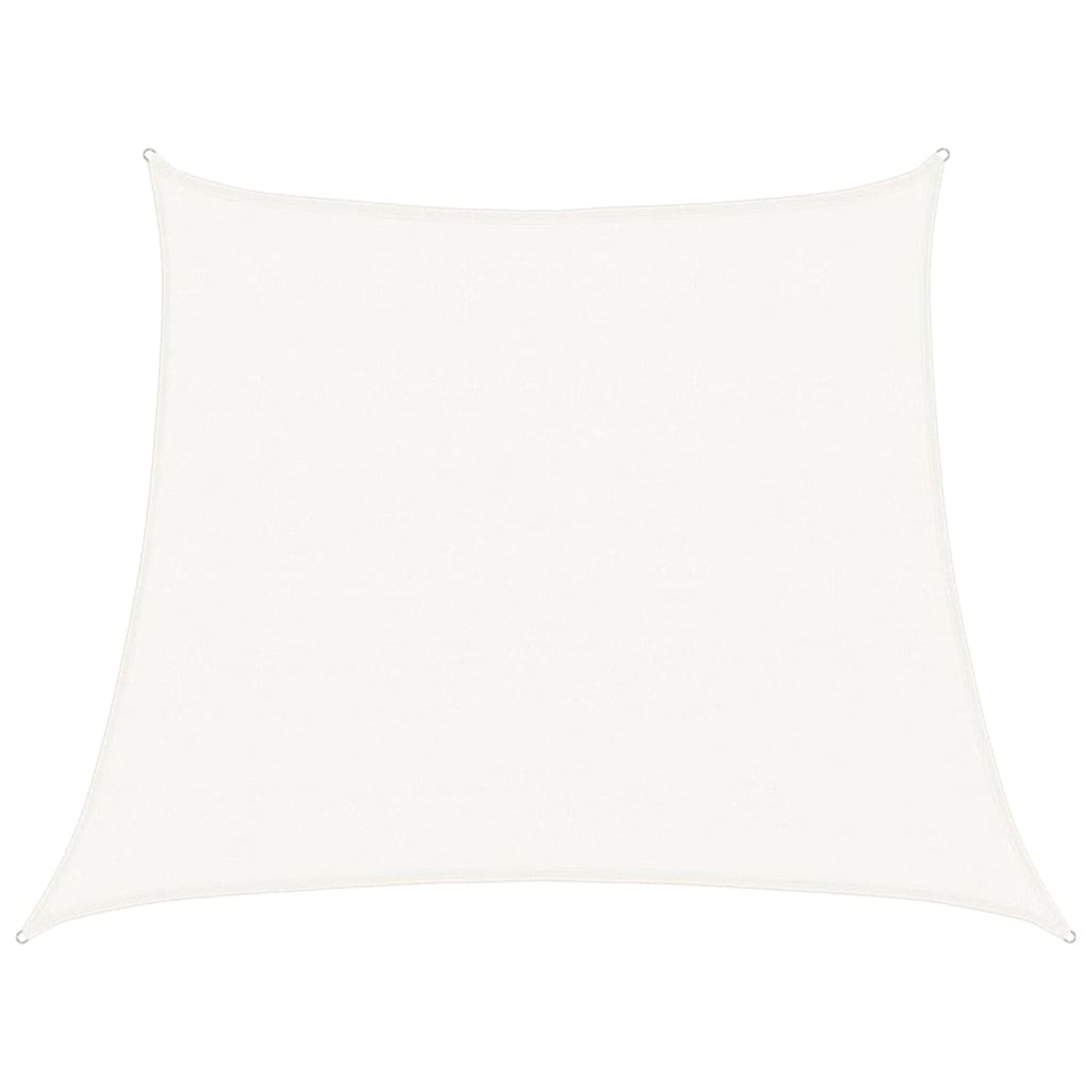 Voile d'ombrage 160 g/m² blanc 3/4x3 m pehd