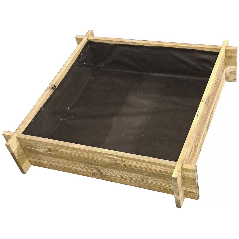 Carré potager en bois 