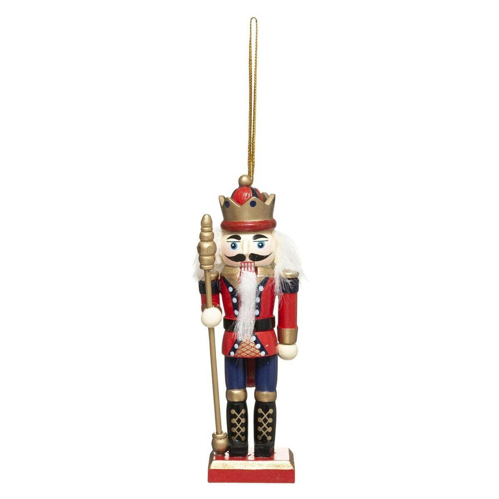 Sujet casse noisette h. 12cm bois rouge