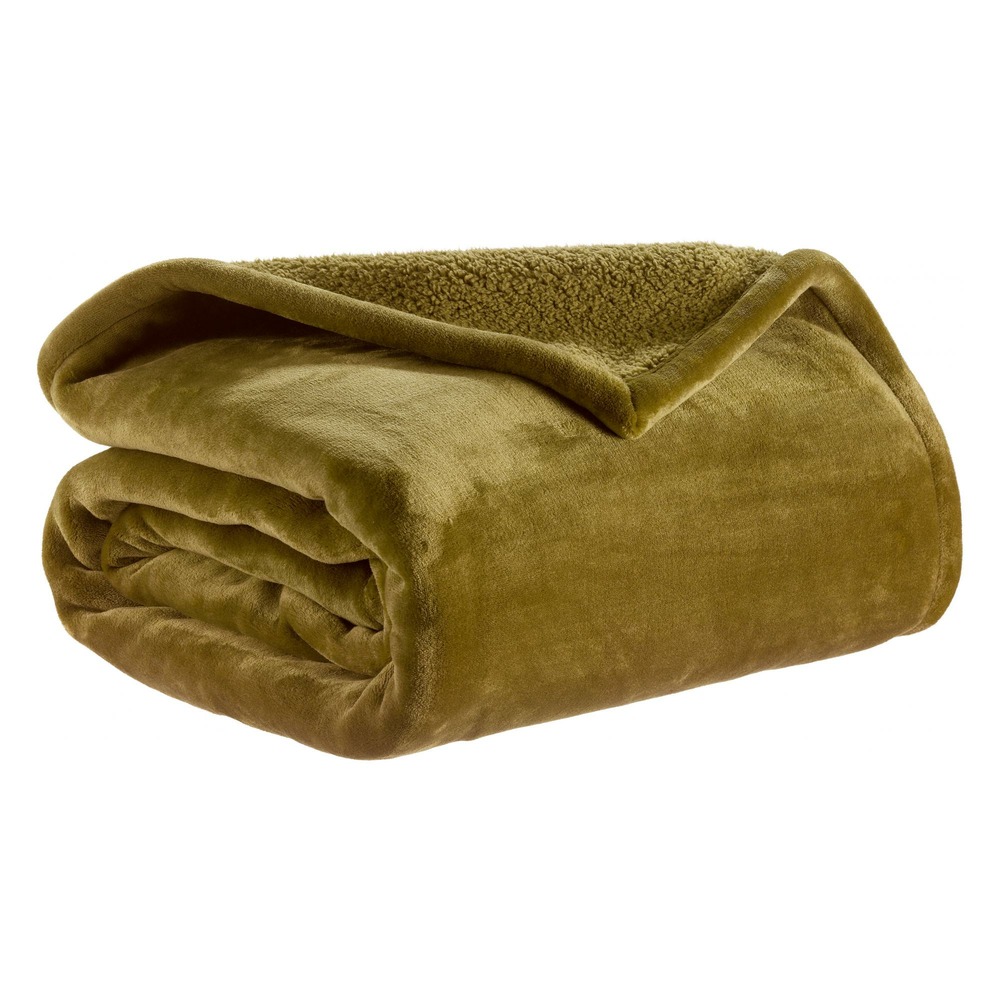 Jeté de lit michka romarin 220 x 240 cm