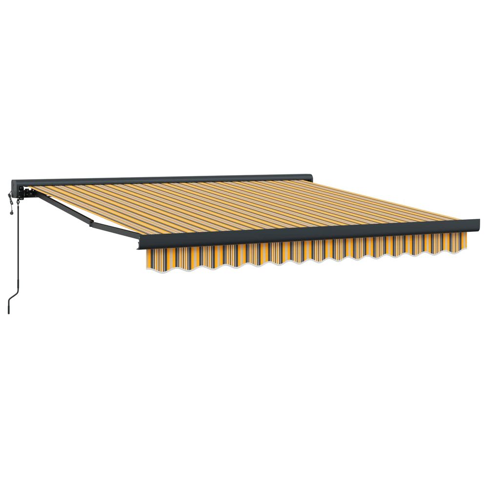 Auvent rétractable multicolore 300 x 250 x 165 cm