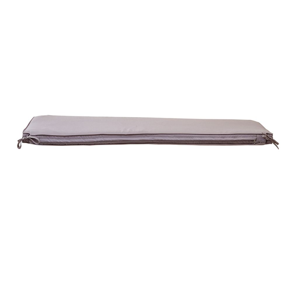 Coussin taupe pour banc 130 cm
