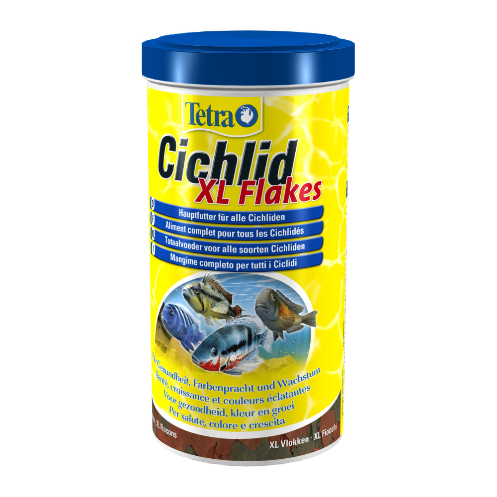 Aliment complet spécial cichlidés cichlid flakes 1l
