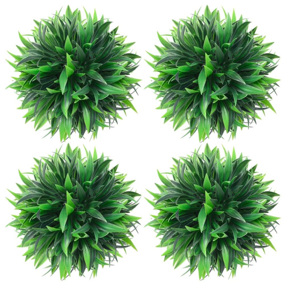 Boules de buis artificielles 4 pcs 15 cm