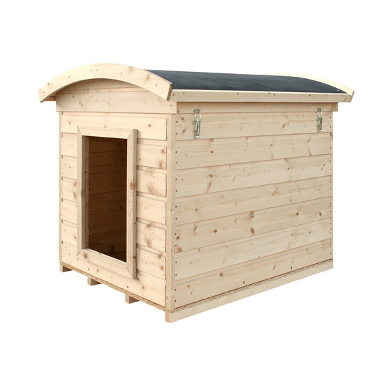 Niche pour chien exterieur en bois - 87 x 102 x h85 cm - timbela m405-1