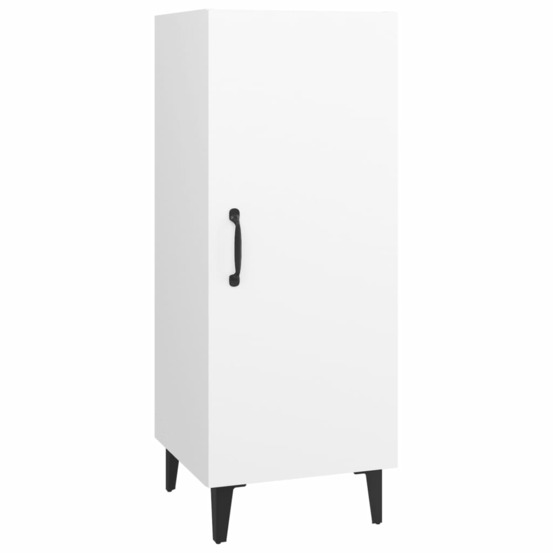 Buffet bahut commode armoire meuble de rangement organisateur cuisine salle de séjour salon 34,5 x 34 x 90 cm bois d'ingénier