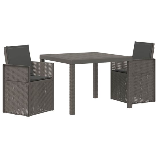 Ensemble de salle à manger pour jardin 3 pc pp