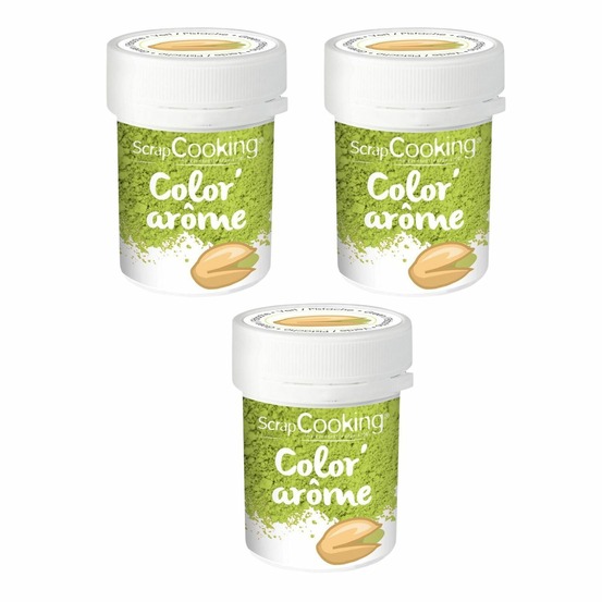 Colorant alimentaire vert arôme pistache 30 g