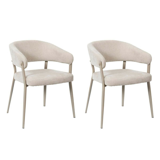Lot de 2 fauteuils de table