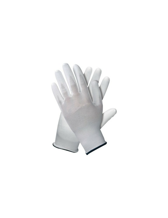 Gant nylon tricote enduit polyurethane sur paume taille 10