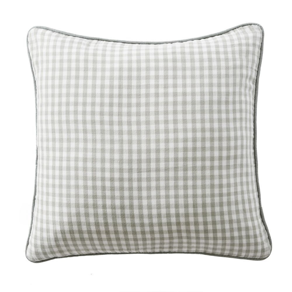 Coussin dehoussable en gaze de coton vickie vichy
