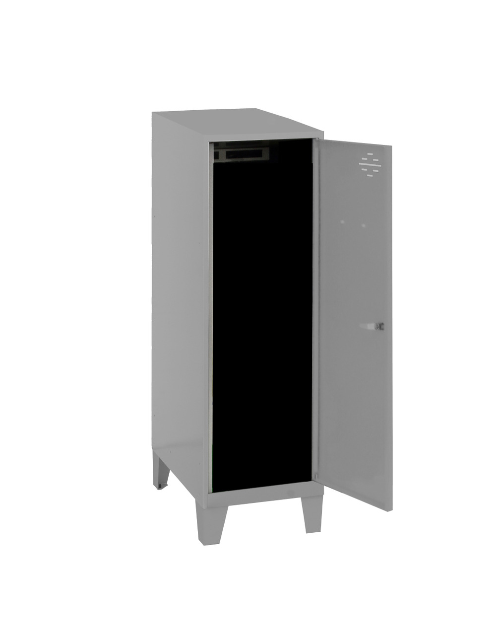 Casier-armoire simonlocker dism.single mini 915x300x500+pies gris gris taquilla 1015x300x500 - simonrack