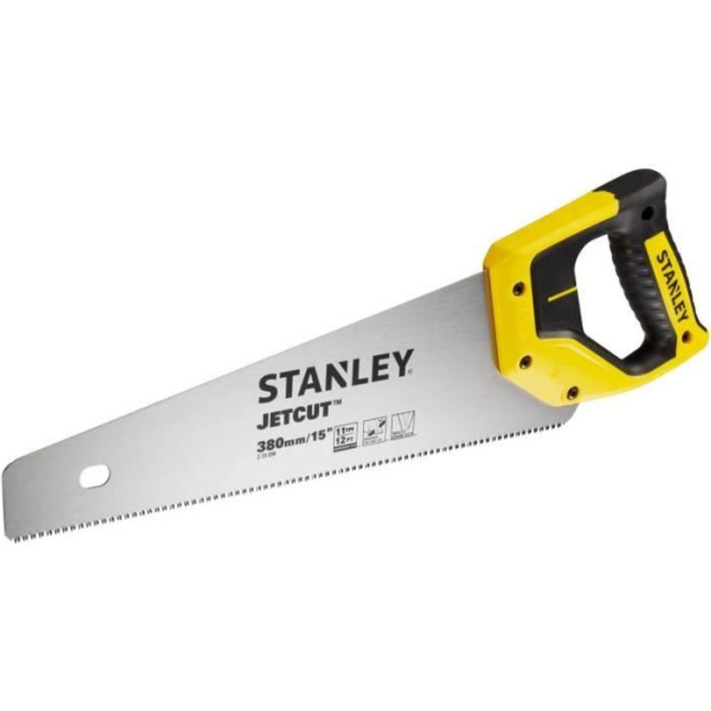 Scie egoine - stanley - 2-15-594 - jetcut - coupe fine - 380 mm