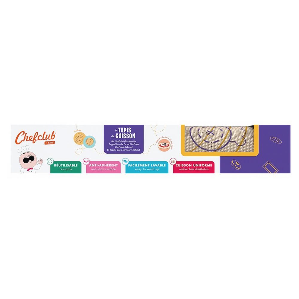 Tapis de cuisson chefclub kids fr