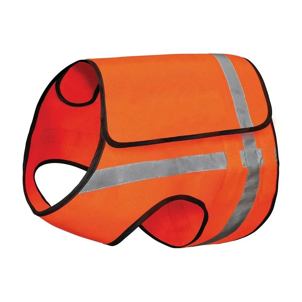 Gilet de sécurité chien stepland orange fluo xl/2xl