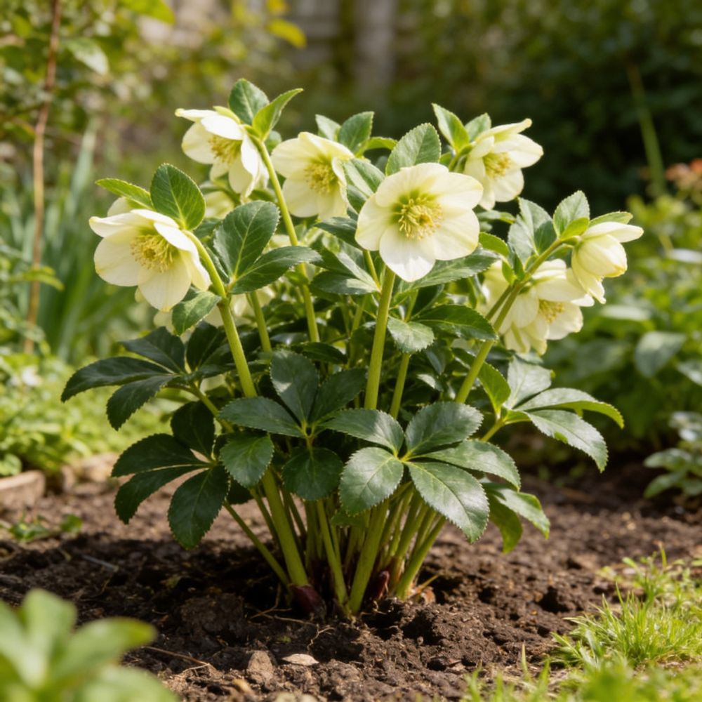 Hellébore niger 20cm godet 9cm - helleborus