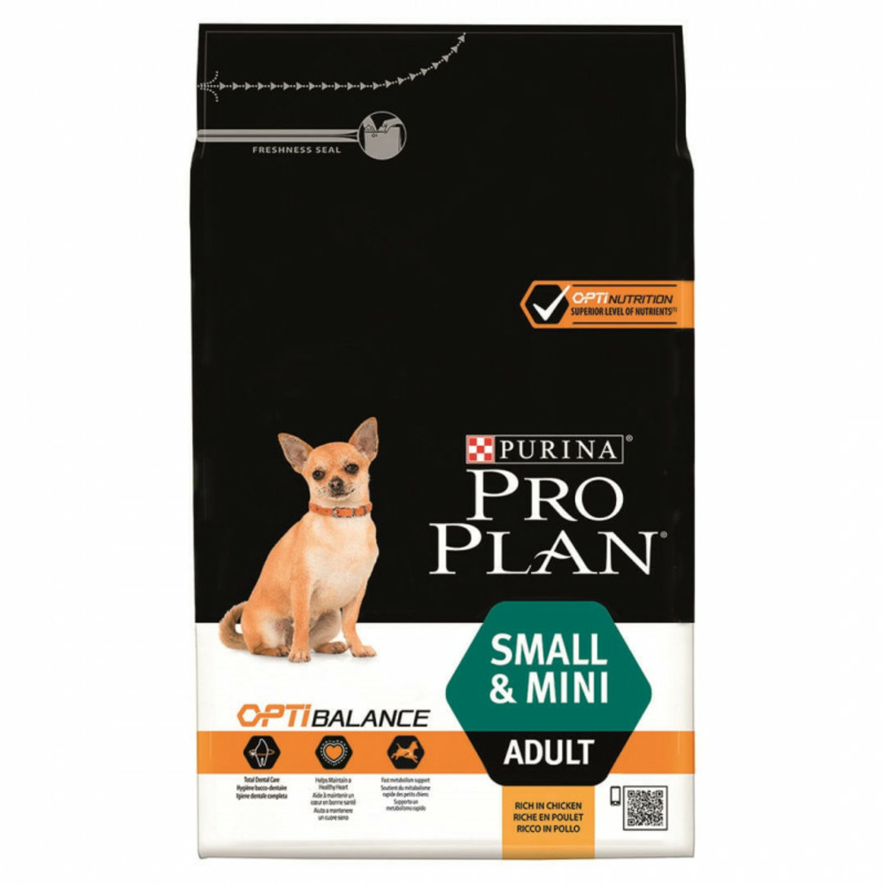 Croquettes chien small & mini adult avec optibalance poulet - purina proplan 14 kg