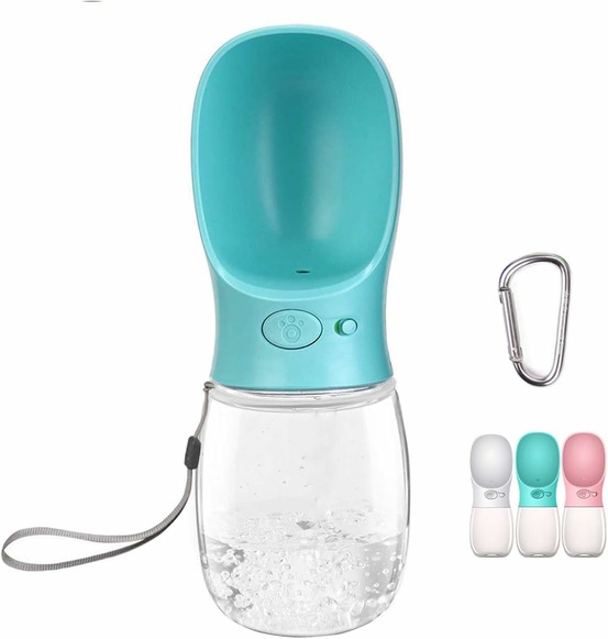 Bouteille d'eau portable pour chien, 350/550ml