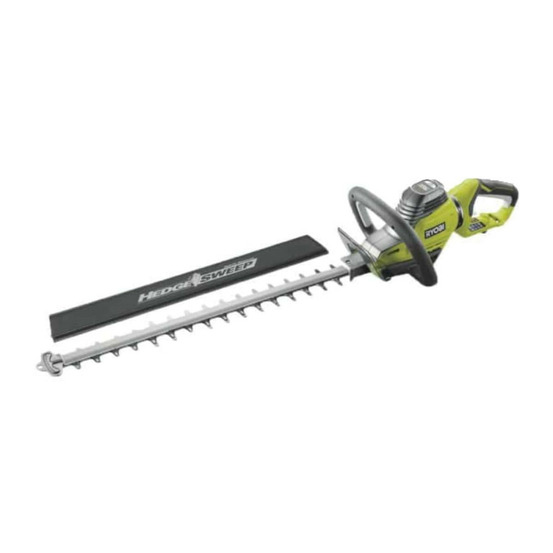 Taille-haies électrique ryobi - rht8165rl - 800w