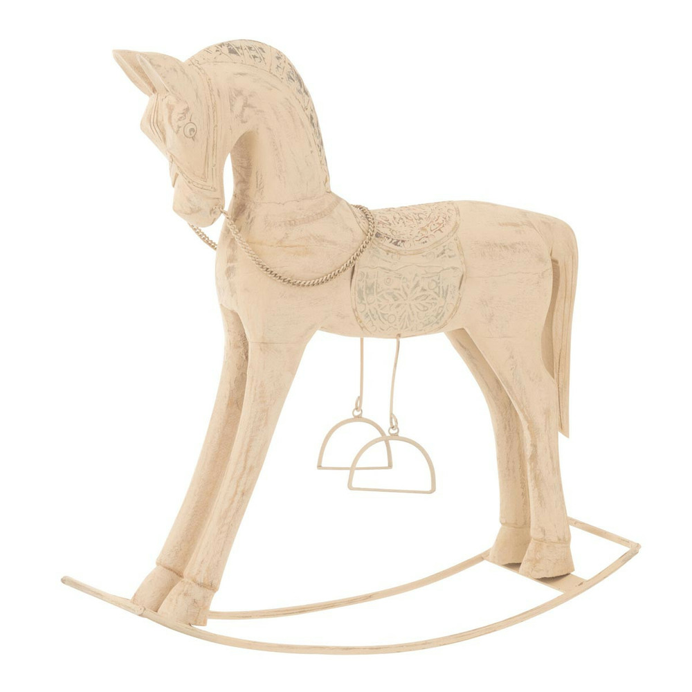 Cheval à bascule en bois 