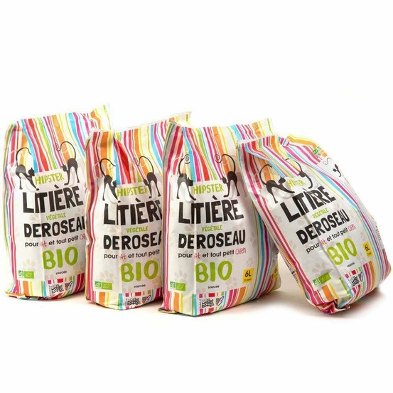 LitiÚre pour chat - 6L - Lot de 4