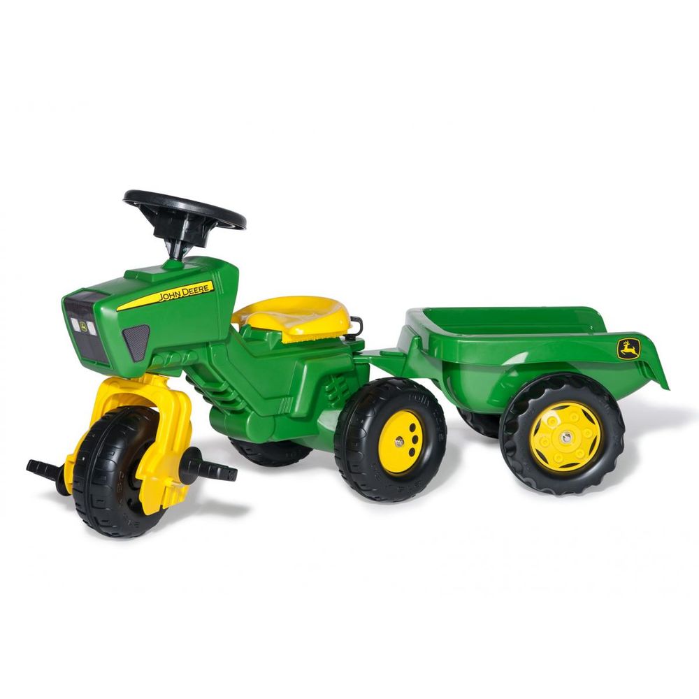 Tracteur a pedale + remorque rollytrac john deere